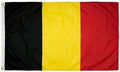 Belgium Flag - Premium Hero Size (3x5 ft) - Outdoor/Indoor