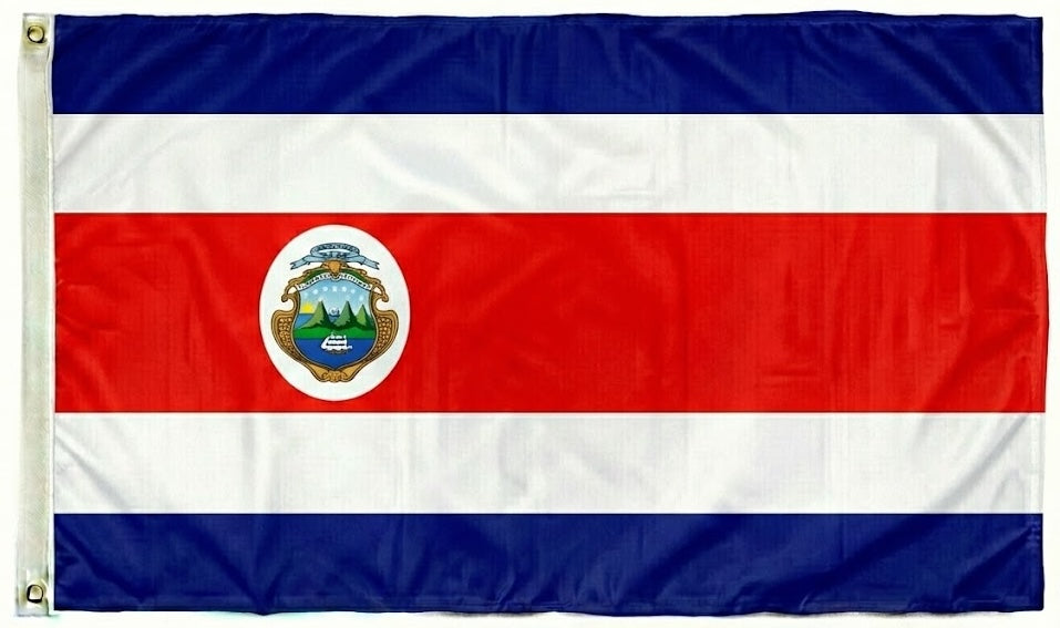 Costa Rica Flag - Premium Hero Size (3x5 ft) - Outdoor/Indoor