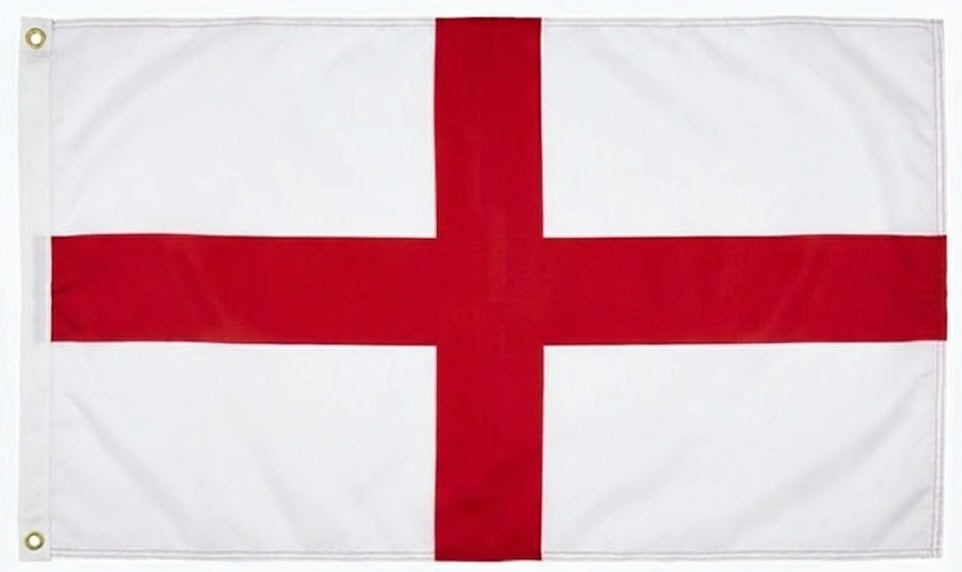 England Flag - Premium Hero Size (3x5 ft) - Outdoor/Indoor