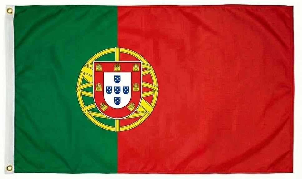 Portugal Flag - Premium Hero Size (3x5 ft) - Outdoor/Indoor