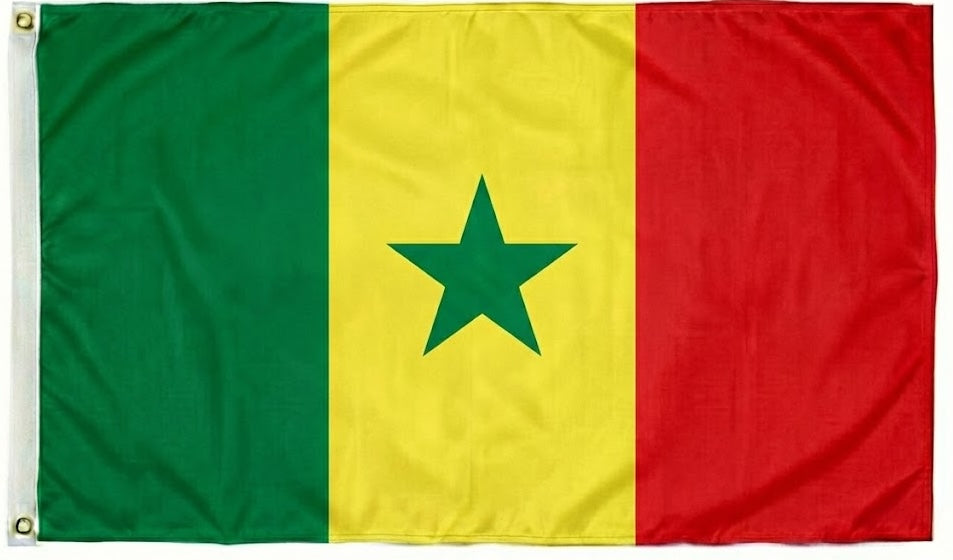 Senegal Flag - Premium Hero Size (3x5 ft) - Outdoor/Indoor