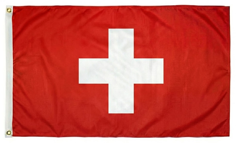 Switzerland Flag - Premium Hero Size (3x5 ft) - Outdoor/Indoor